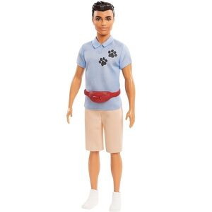 BARBIE Ken Doll Careers Playset, Dog Trainer with Fanny Pack Accessory